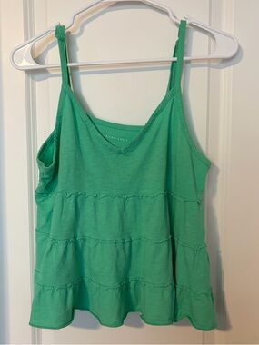 American Eagle Bright Teal Crew Neck Tee